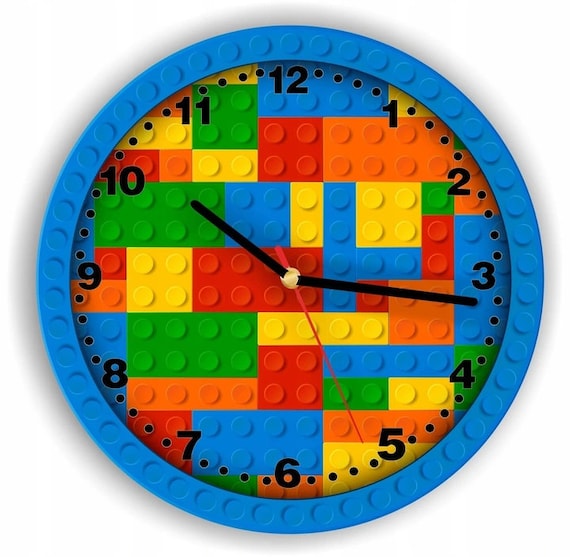 Wall clock blocks with pads for a gift Etsy