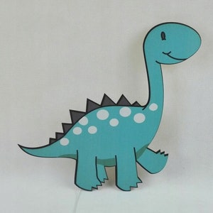 Dinosaur lamp Dinosaur night light Dinuś LED blue/pink