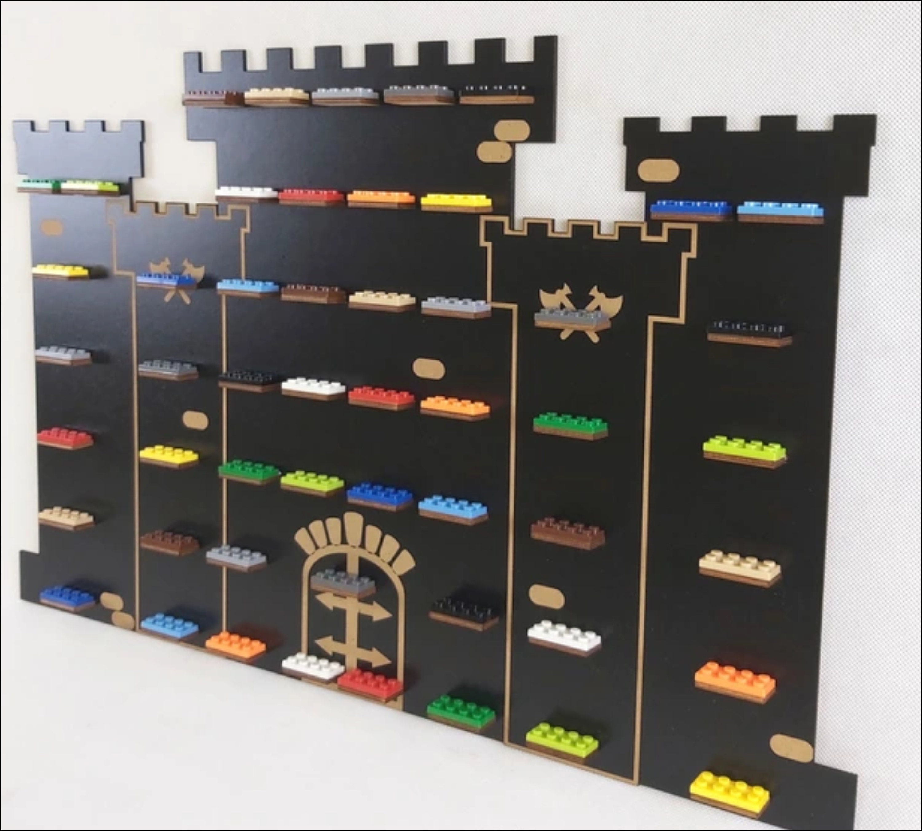 CASTLE Shelf for Blocks of People for a Gift for Children - Etsy Australia