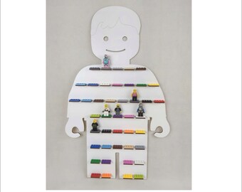 BOY shelf for men, bookcase for bricks, for children