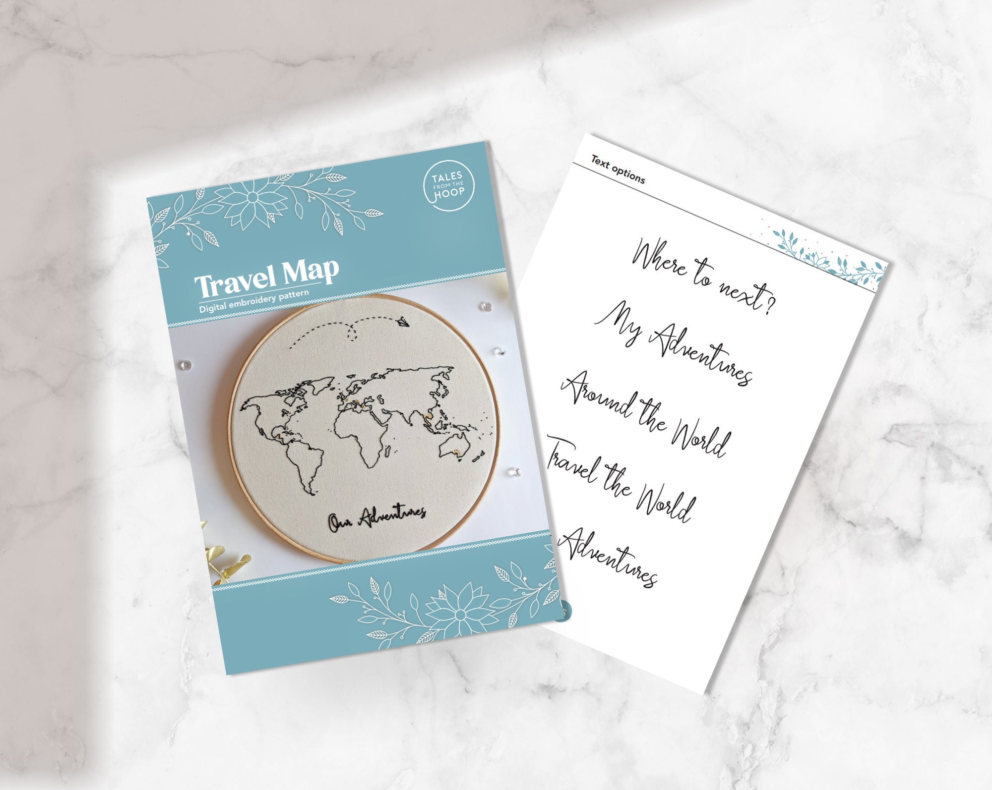 Livre De Cartes à Coudre Créatives – Patrons Broderie Débutants – Kit Voyage Portable – Apprentissage Points Arrière, Droits - 7