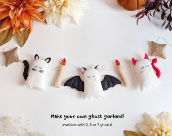 Halloween Geist Girlande Dekoration Kit: DIY gruselige Dekoration