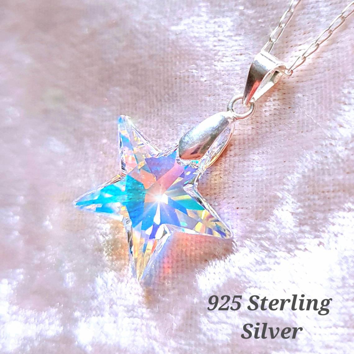 Swarovski crystal hotsell star necklace