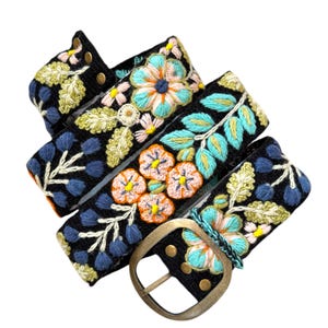 Boho Green Belt Women - Etsy display picture 2