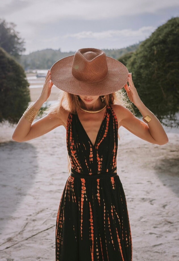 Robe D'été Tie-dye Boho Sans Manches - Taille 8-12, Style Voyageur Plage Hippie, Neuve