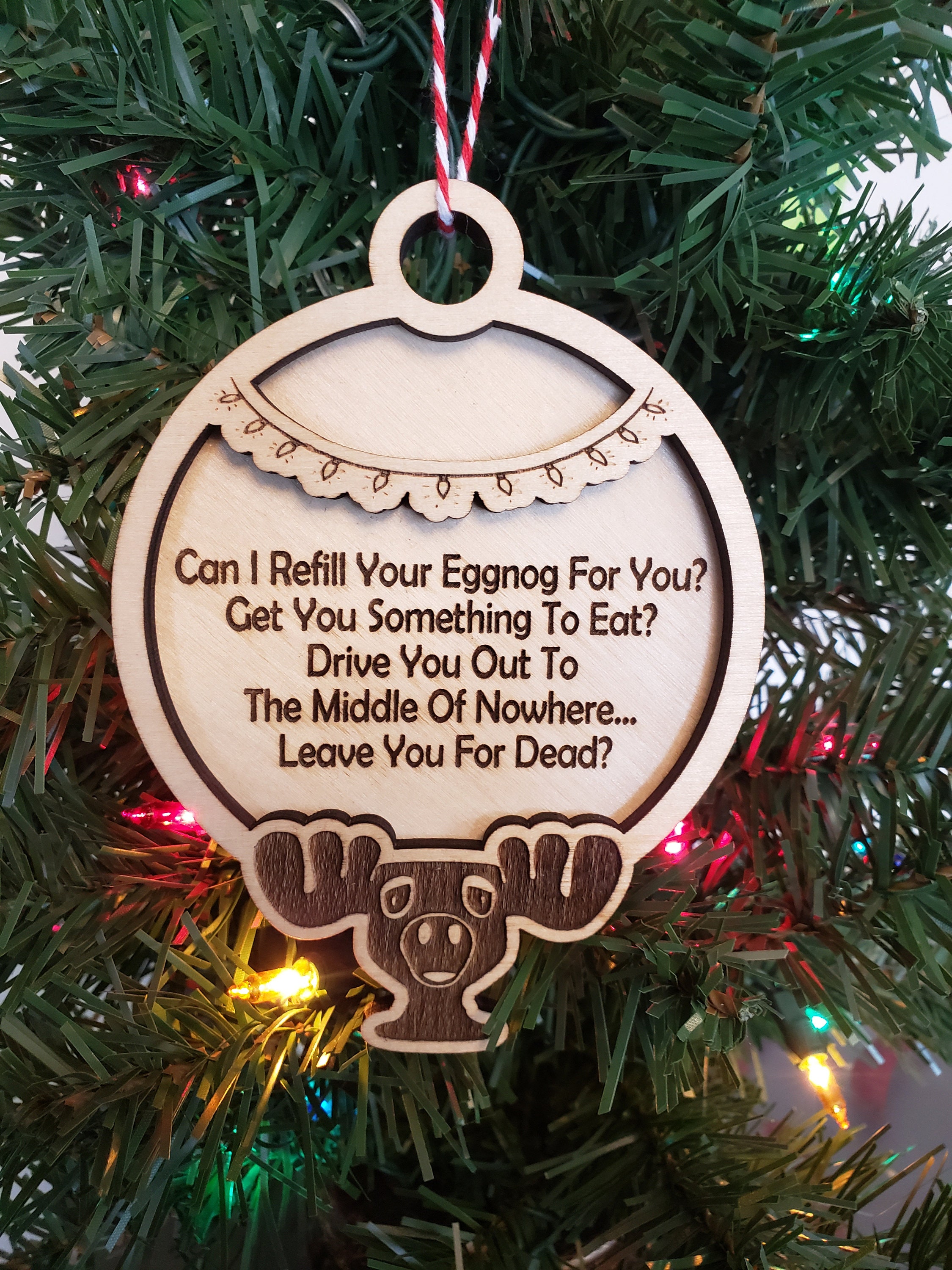 Christmas Vacation Ornament SVG Etsy