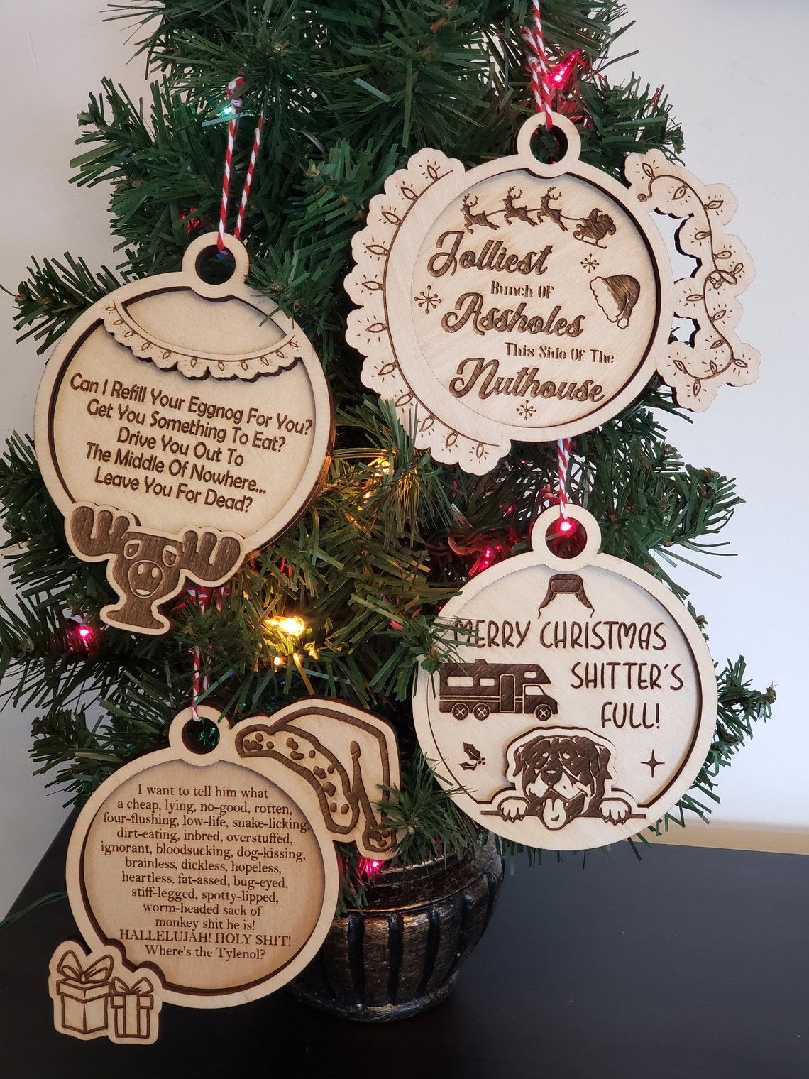 Christmas Vacation Ornament SVG Etsy