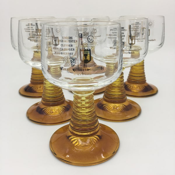 German Roemer Wine Glasses Etsy