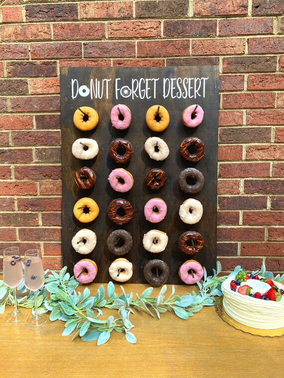 Donut Wall Board for Wedding / Up to 72 Donuts / Custom / Etsy