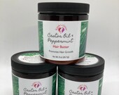 Castor Oil Peppermint Hair Butter ( Now available in a Pomade and Grease too )