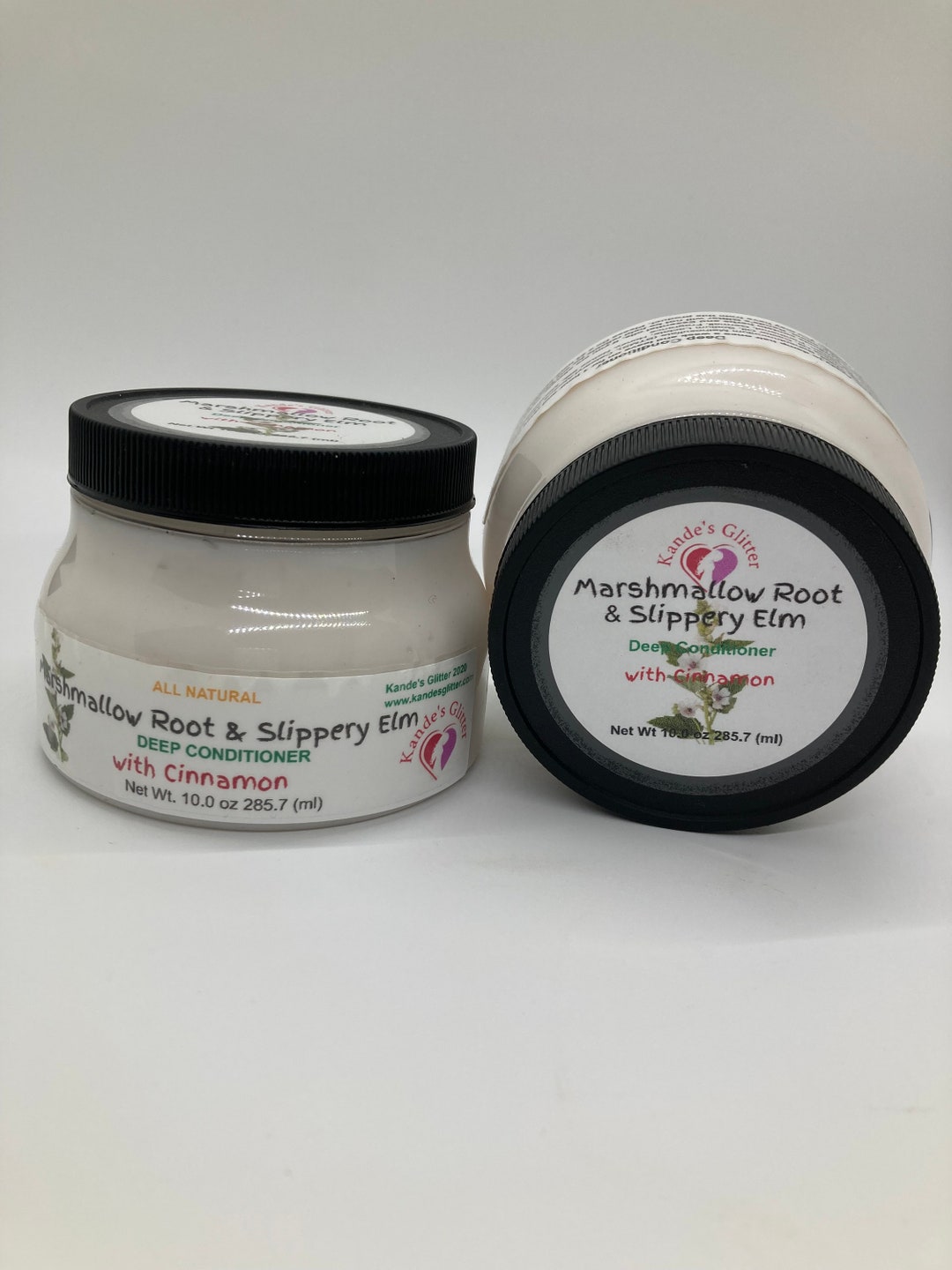 New Marshmallow Root, Slippery Elm & Cinnamon Deep Conditioner Etsy