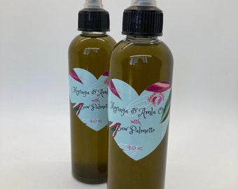 New!! Moringa & Amla w/ Saw Palmetto Hair Growth Oil