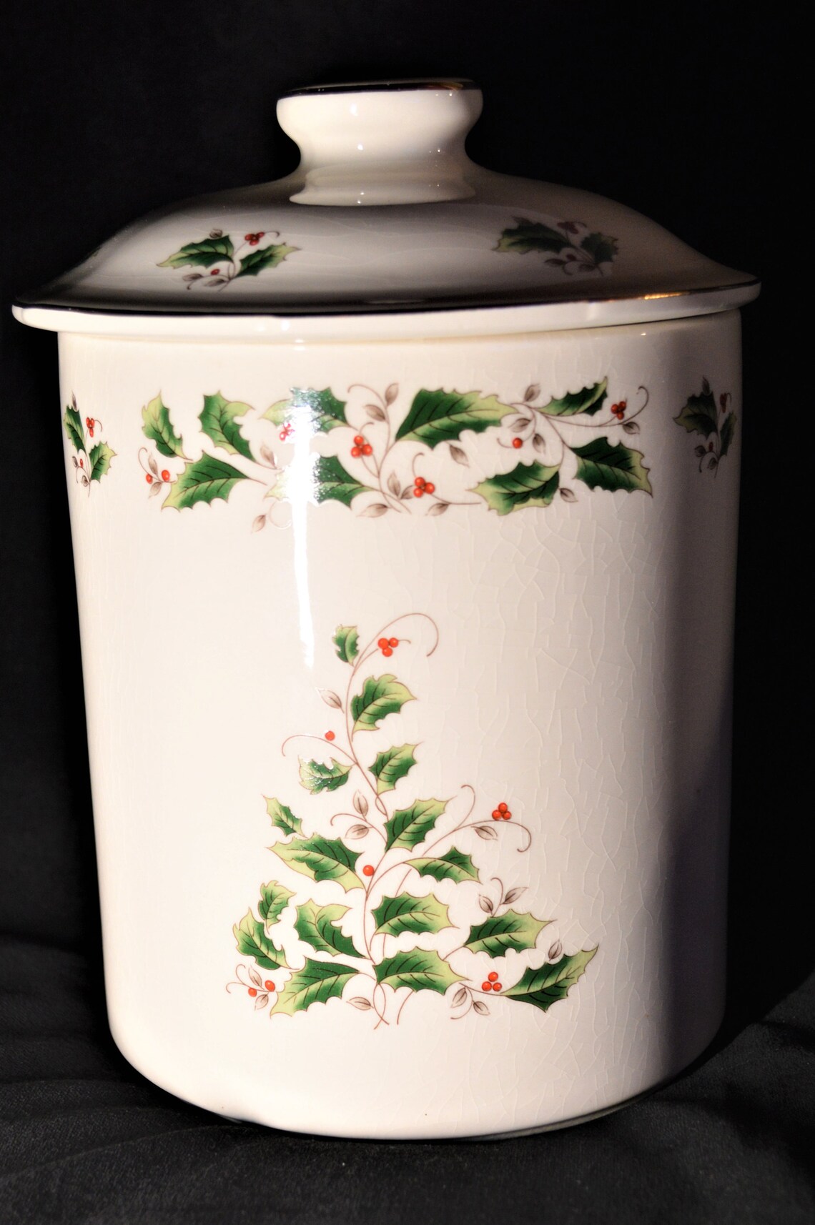 Royal Limited Holiday Cookie Jar Etsy