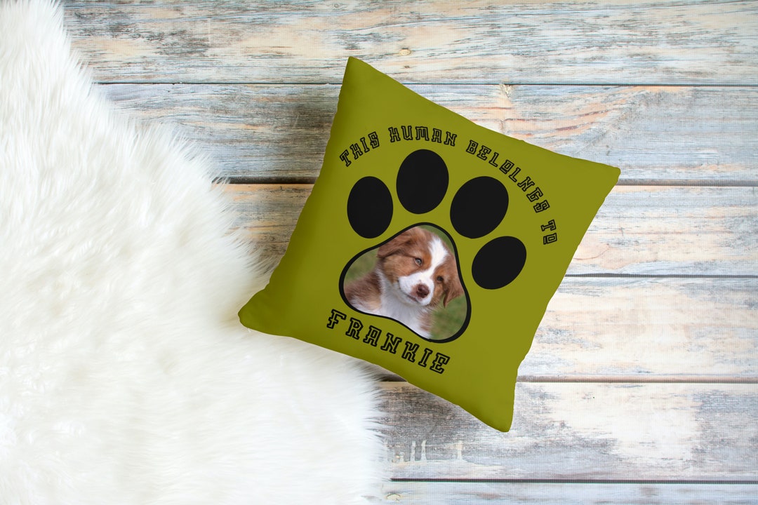 Custom Pet Pillow Dog Pillow Gift for Pet Custom Dog Gift Etsy