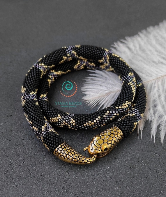 Buy Snake Bracelet King Snake Handmade Art Jewelry Online in India - Etsy