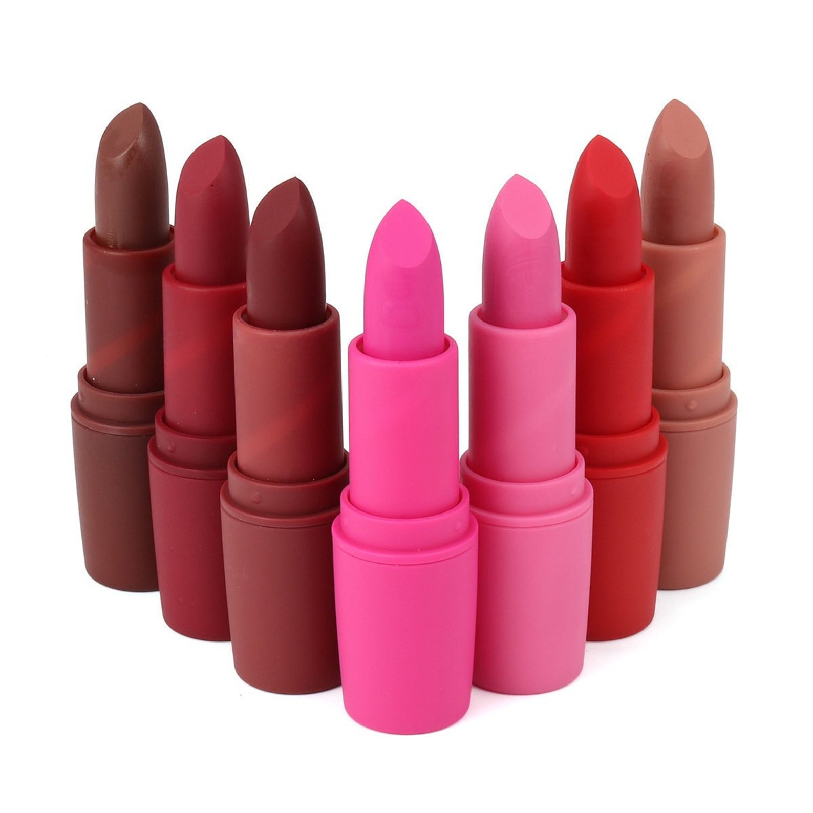 Korean Matte Lipsticks High Quality & Very Pigmented Etsy