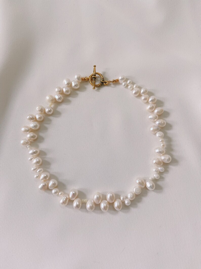 Victorian Pearl Necklace / Pearl Choker / Bridal Pearl Choker - Etsy