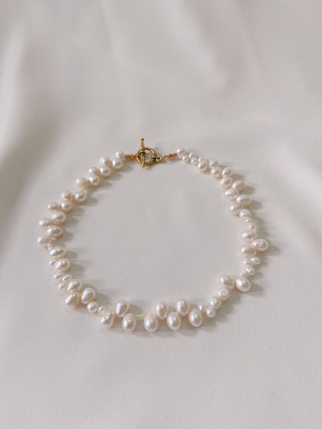 Victorian Pearl Necklace / Pearl Choker / Bridal Pearl Choker - Etsy