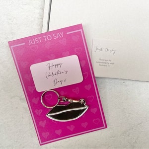 Solo para decir: Lips Keyring