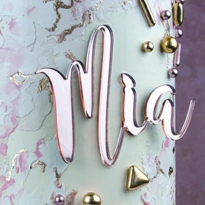 Acrylic Name Charm