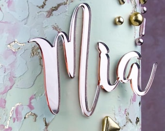 Acrylic Name Charm