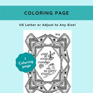 Coloring Page Template Printable
