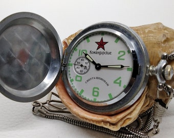 Vintage watch MOLNIYA, watch of the USSR.