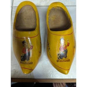 Vintage Imported Heineken Holland Beer Wooden Shoe's NR# 54-51..Van Munching Co. Bild 1