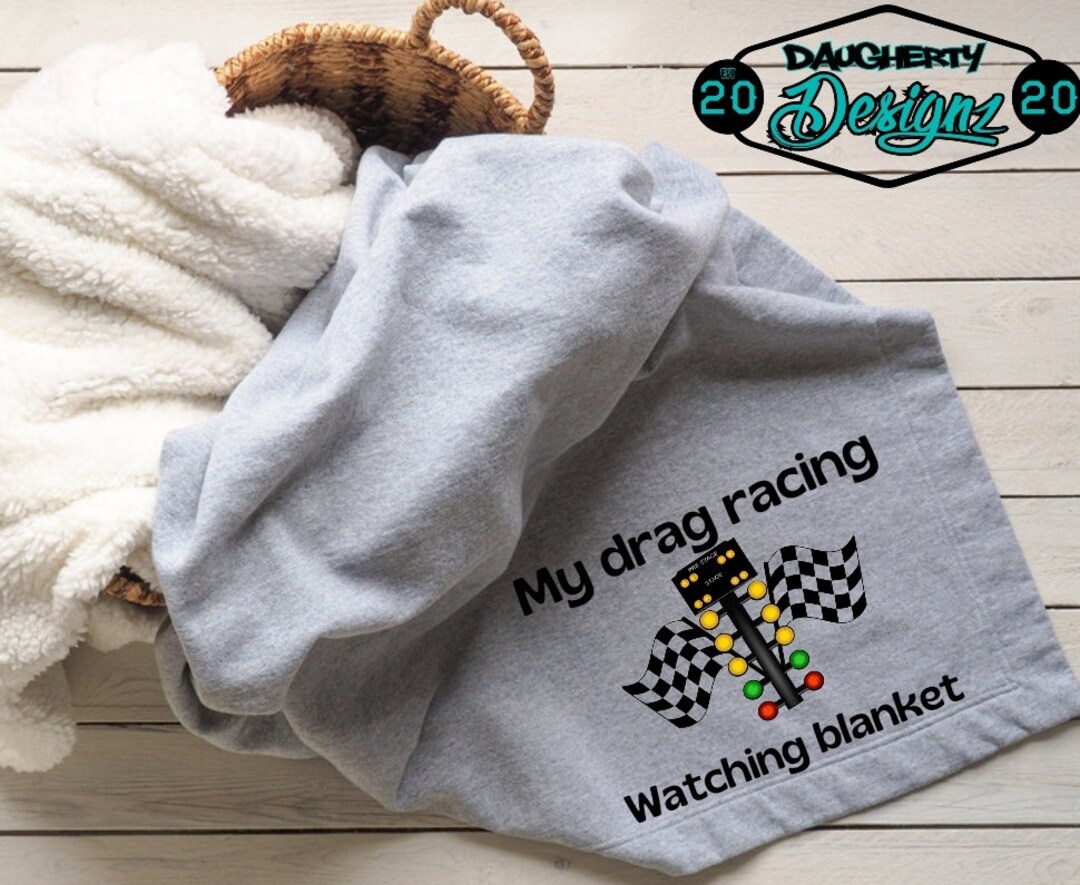 Drag Racing Blanket Etsy