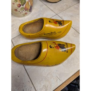 Vintage Imported Heineken Holland Beer Wooden Shoe's NR# 54-51..Van Munching Co. Bild 2