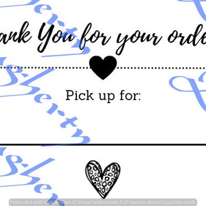 Thank You For Your Order PNG