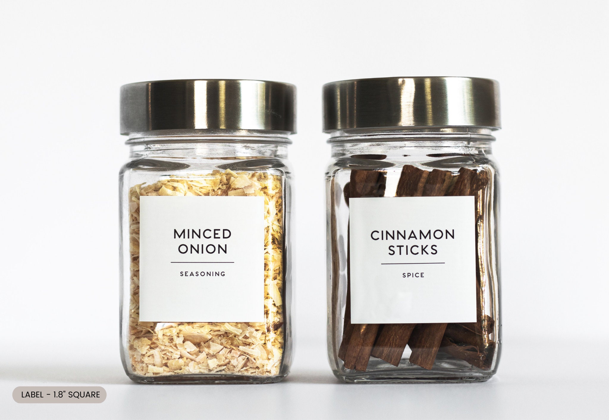 Modern Minimalist: 140 Free Printable Spice Jar Labels – Cooking Gift Set  Co.