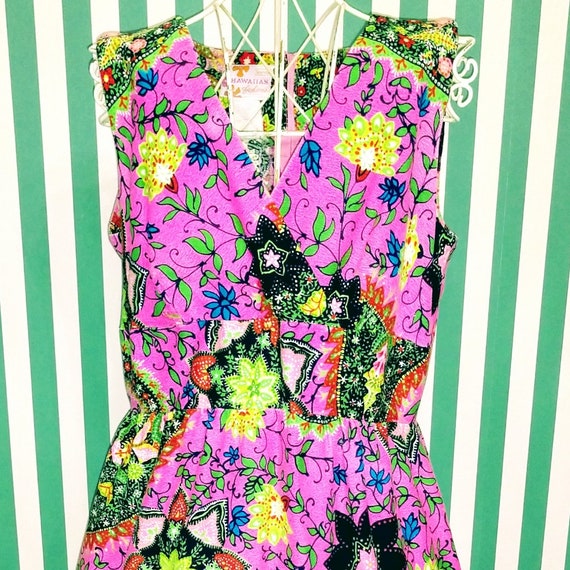 Barkcloth dress