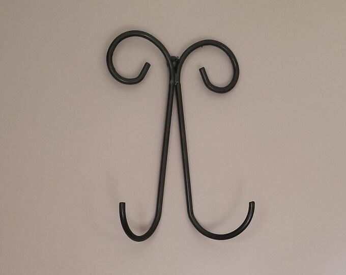 Heavy Duty Wrought Iron Plate Hanger Etsy