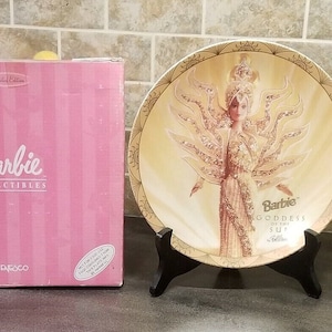 Vintage Barbie Goddess of the Sun Collector Plate.  Plate number 3861