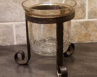 Wrought Iron Votive or Tealight Holder