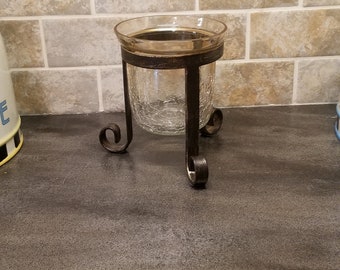 Wrought Iron Votive or Tealight Holder