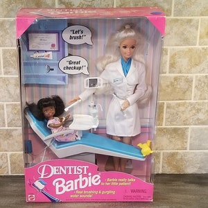 1997 Dentist Barbie Doll Etsy