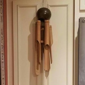 Large Natural Bamboo Wind Chimes