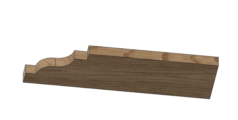 Rafter Tail Template Mod. 1 for Gazebos, Custom Builds, 2x6, 2x8 2x10 ...