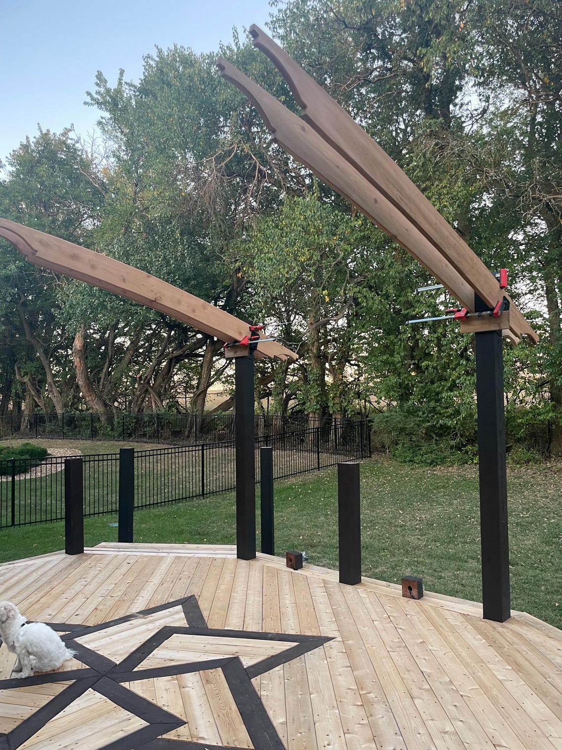 Stl Rafter Pergola Curved Rafter File With Custom Tail - 2