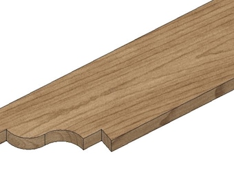 Rafter Tail Template Mod.3 for Gazebos, Custom Build, 2x6, 2x8 2x10 ...