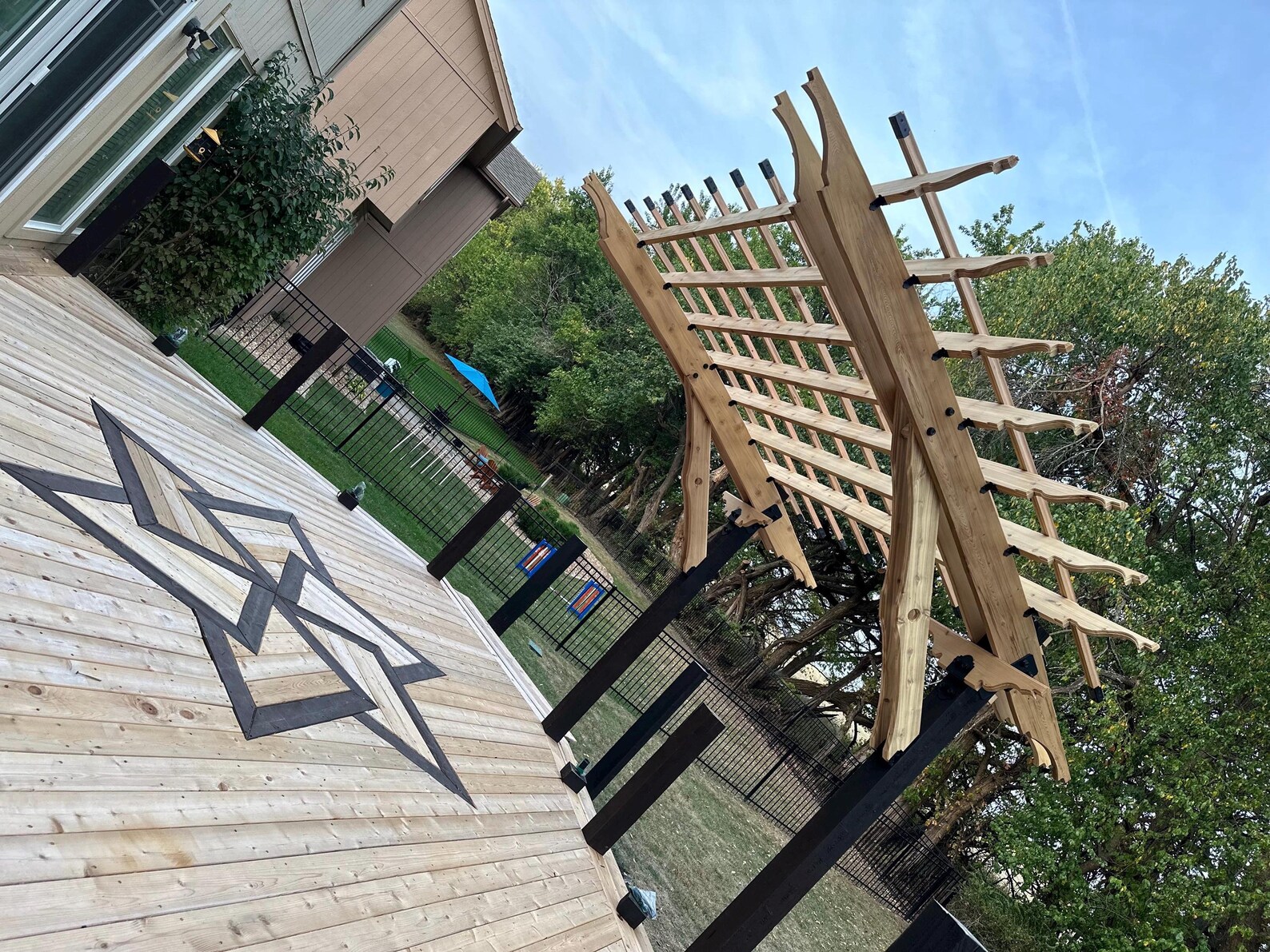 Stl Rafter Pergola Curved Rafter File With Custom Tail - 2