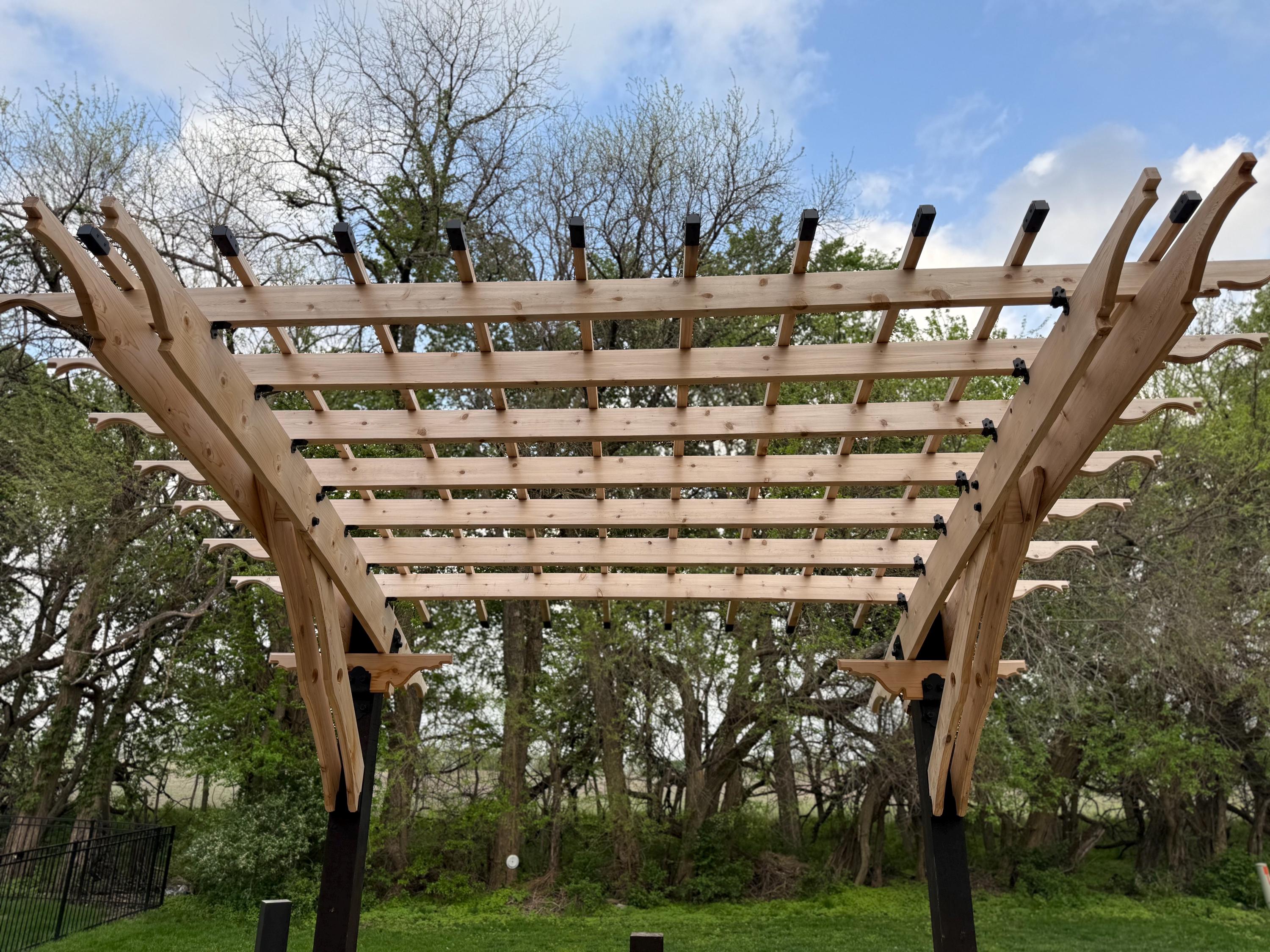 Rafter Dual Tail Template #1 for Gazebos, Custom Build, 2x6, 2x8 2x10 ...