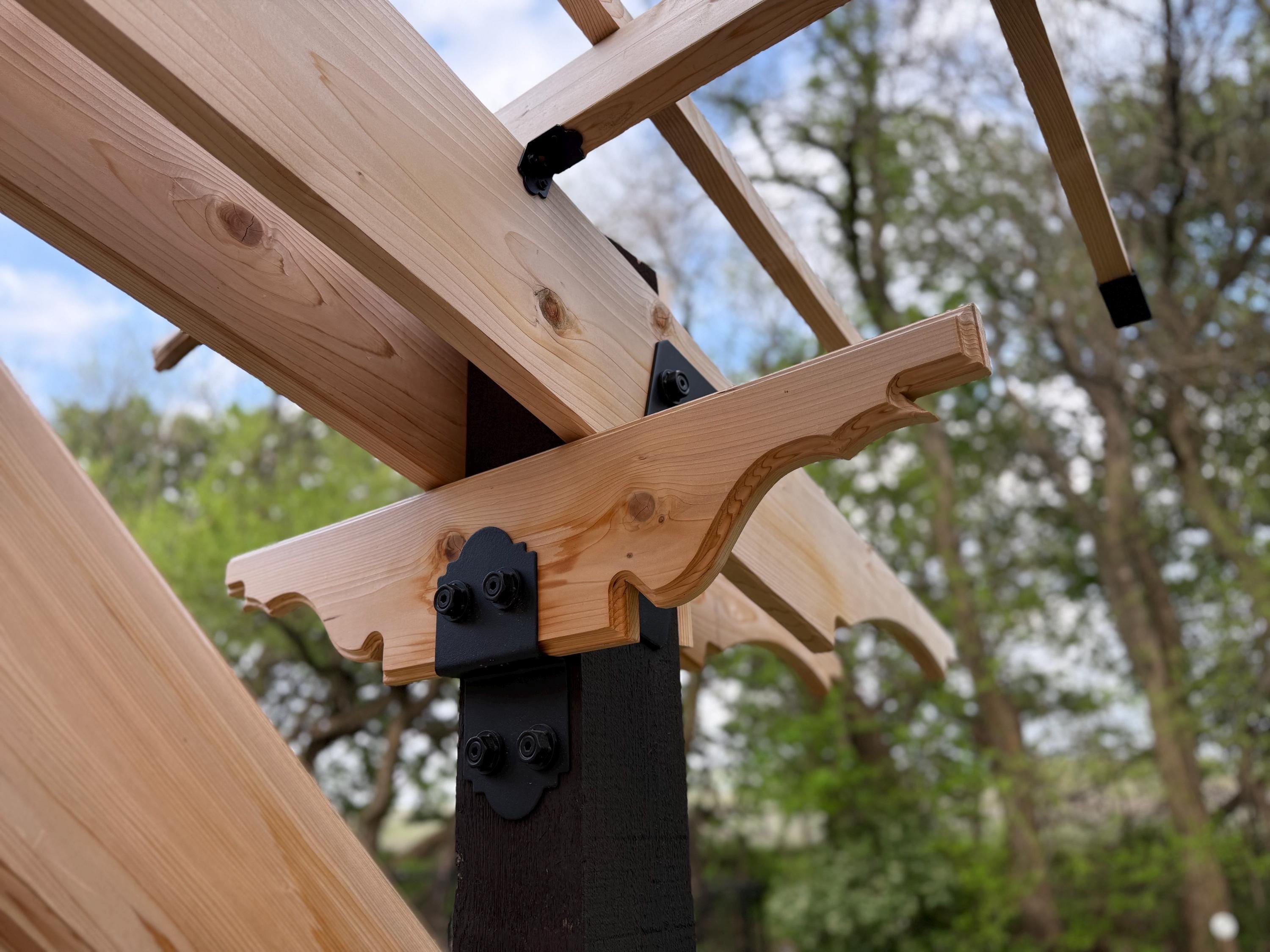 Rafter Dual Tail Template #1 for Gazebos, Custom Build, 2x6, 2x8 2x10 ...
