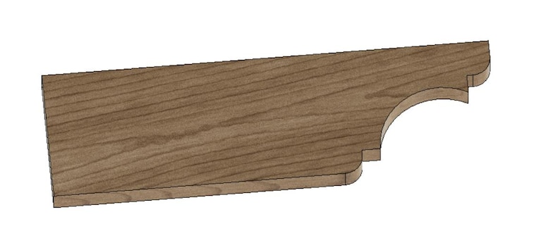 Rafter Tail Template Mod.3 for Gazebos, Custom Build, 2x6, 2x8 2x10 ...