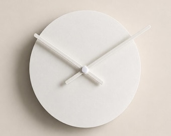 Big Bang Inspired Wooden Wall Clock with No Marks: Modern Italian Design
