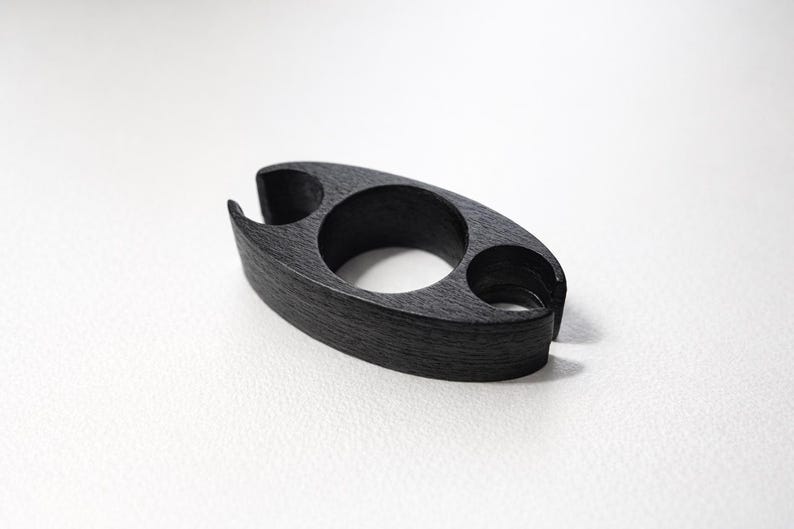 Wooden USB Bracelet Wearable Charging Cable Minimal Hand Painted Accessory