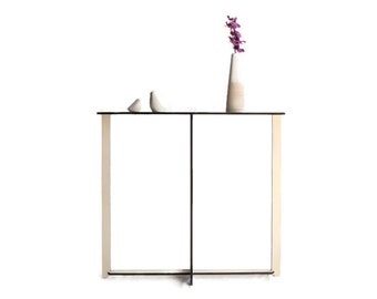 Modern Narrow Console Table for Entry, Living Room, or Bedroom - Perfect for Radiator Covers and Sofa Placement in Contemporary Spaces