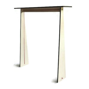 Slim Wooden Console Table for Entryway - Unique Skinny Design - Ideal for Behind Sofa in Living Room, Foyer, Bedroom, or as Radiator Cover